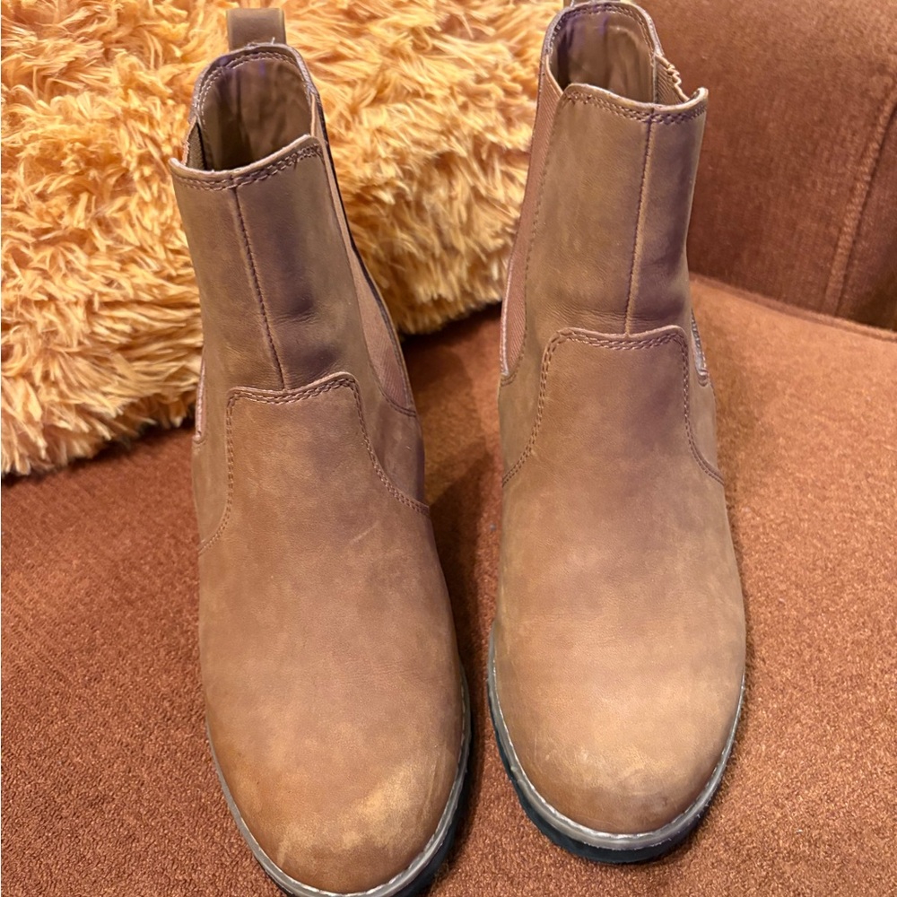 Universal Thread Brown Wedge Boots - image 4